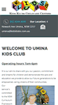 Mobile Screenshot of kidsklubs.com.au
